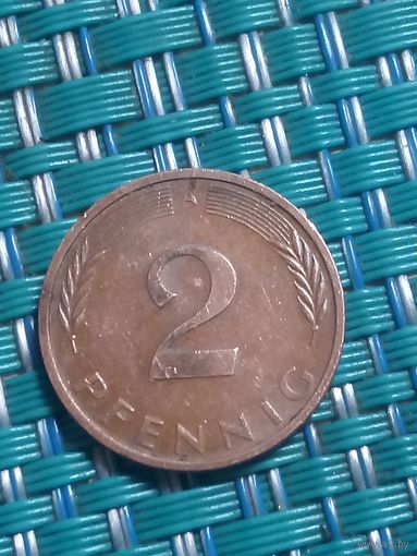 2 пфеннига 1995 А Германия