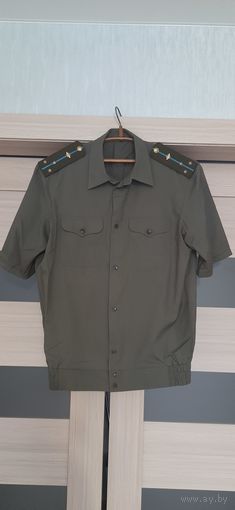 Рубашка армейская с погонами младшего лейтенанта зенитно-ракетных войск РБ