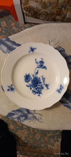 Тарелка глубокая 25см. Мейсен. 19 век. С рубля