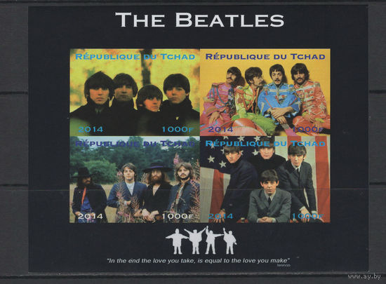 Чад 2014** Музыка The Beatles Британская группа БИТЛЗ без зуб.