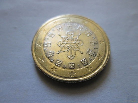 1 евро, Португалия 2014 г., AU