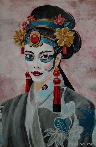 Картина Портрет гейши