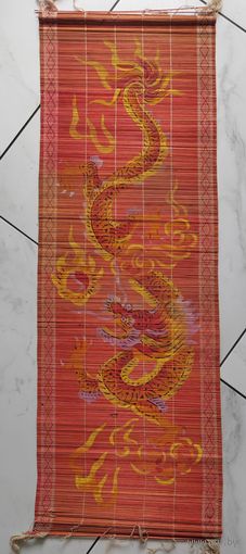 Старая циновка. Китайский дракон.