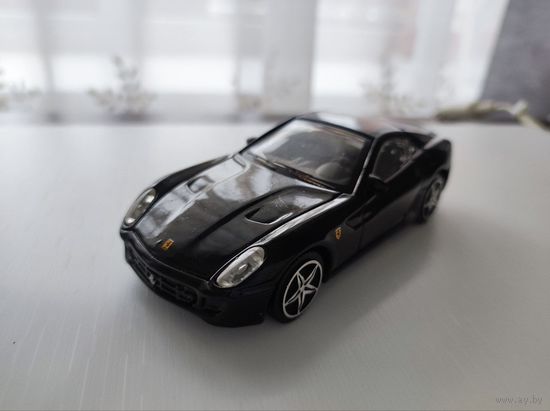 Машинка металлическая Ferrari Феррари 599 Burago 1:43 модель автомобиля бураго