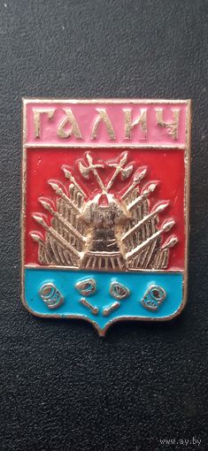 Значок герб Галич