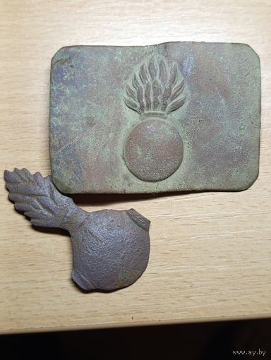 Гренада пряжка,(крепкая),+Гренада на подсумок