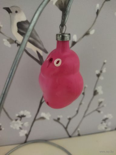 Елочная игрушка сова1