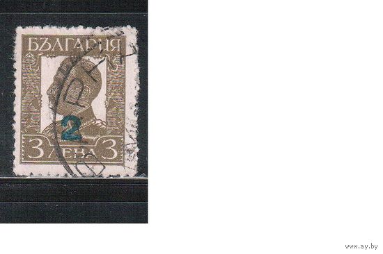 Болгария-1934, (Мих.259),   гаш. , Стандарт, Царь Борис III, Надп. (одиночка)(4)