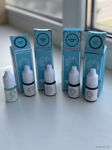 Face пигменты для перманента, гель вторичная анестезия, охлаждающий гель.  Новые абсолютно. Запечатаны. Выиграны на чемпионате, не пригодились.  Космос, корица, эспрессо, орех. 6 мл. Любой за 59 руб.