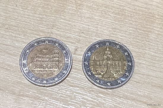 Монеты 2 евро