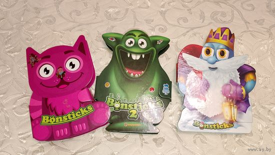 Бонстики в коробке, игра с бонстиками.