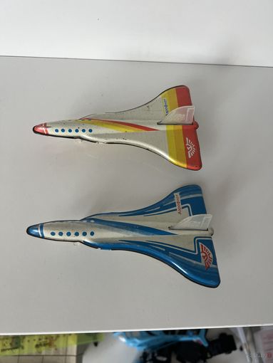 Игрушка Самолет  "Аэрофлот" СССР жестяная цена за два