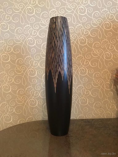 Ваза дерево ручная работа