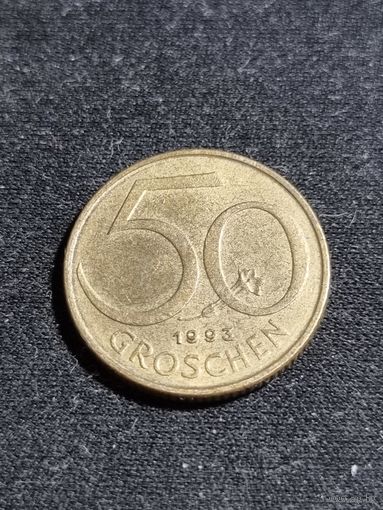 Австрия 50 грошей 1993