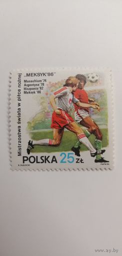 Польша 1986. Чемпионат мира по футболу - Мексика 1986. Полная серия