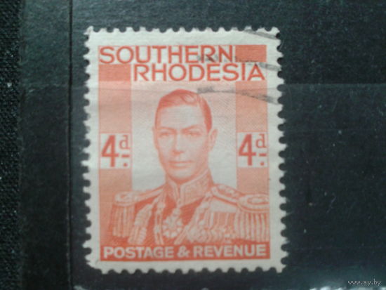 Южная Родезия, 1937. Король Георг VI