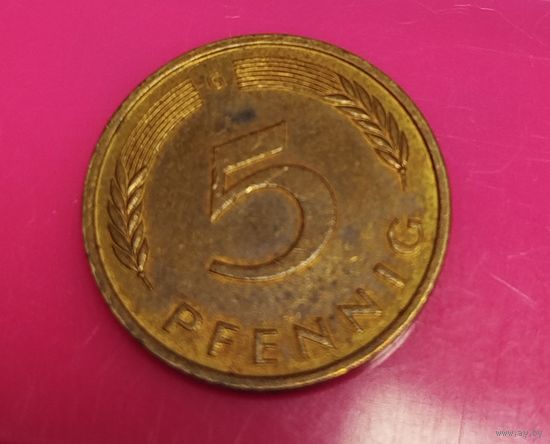 Германия 5 пфенинг 1988 J