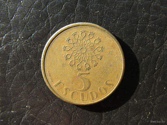 Португалия. 5 эскудо. 1986. С 20 копеек. Распродажа коллекции. Смотрите другие лоты.