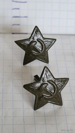 С 1 РУБЛЯ ! КОКАРДА РККА  ЗНАК ЗВЕЗДА ПИЛОТКА ВОЕННО ПОЛЕВОЙ ЦВЕТ ЗЕЛЁНЫЙ ФУРАЖКА