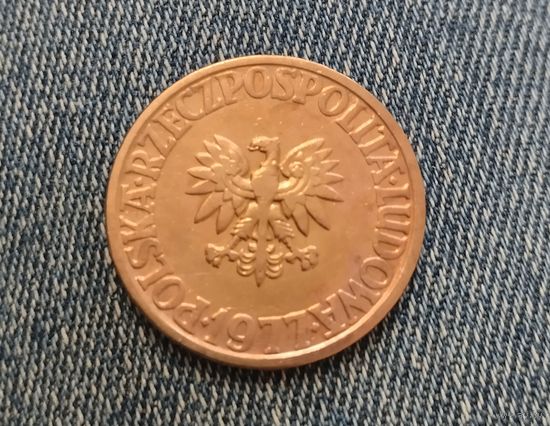 Польша. 5 злотых 1977