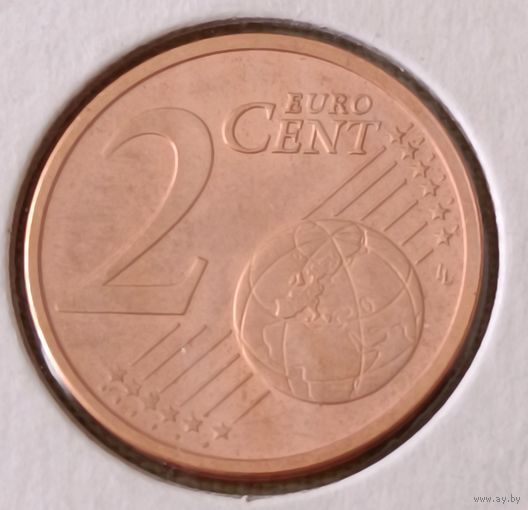 Литва. 2 цента 2015 года.