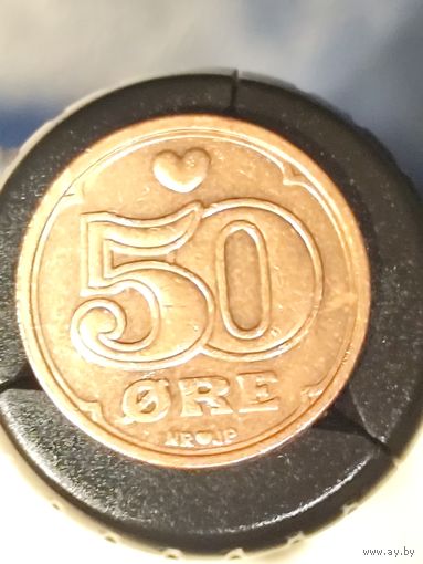 Дания 50 эре 1989