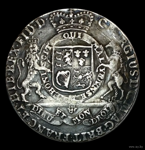 Копия Германия 1 талер 1726 Брауншвейг-Люнебург Георг I