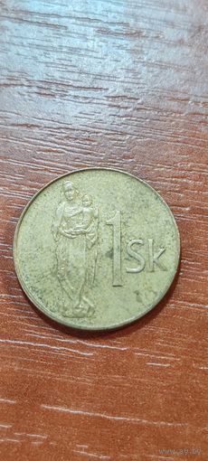 Словакия 1 крона 1993