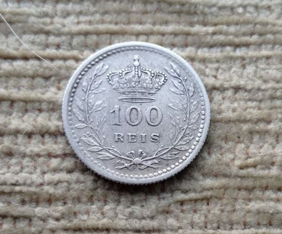 Werty71 Португалия 100 рейс 1910 серебро