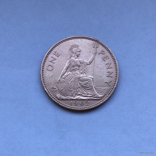 1 пенни 1962