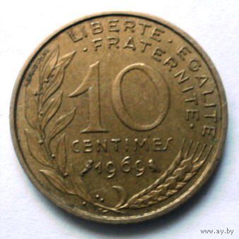 10 сантимов 1969 Франция