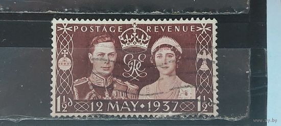 РАСПРОДАЖА. ВЕЛИКОБРИТАНИЯ 1937г. Полная серия. Гаш.