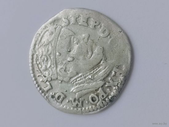 3 гроша, Баторий 1585 год.