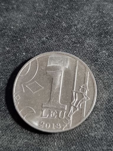 Молдавия  1 лей 2018 #2
