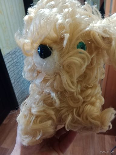 Игрушка мягкая собачка. СССР