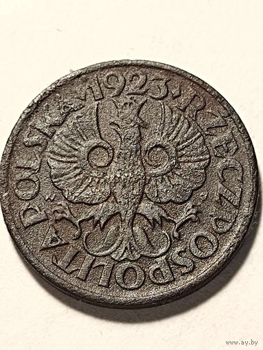 Польша II Республика(1919-1939) 5 грошей 1923г.(4), без мц.