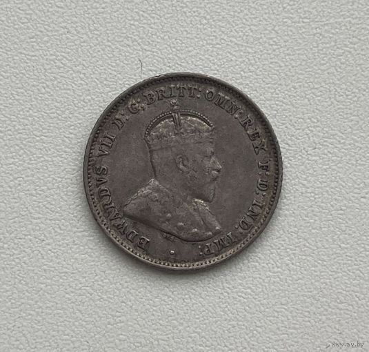 АВСТРАЛИЯ  6 пенсов 1910 г.