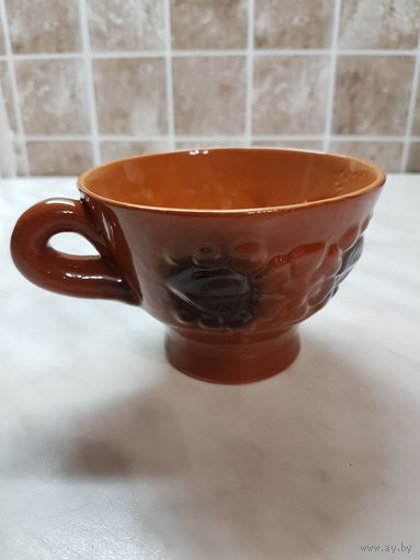 Кружка из глины СССР.