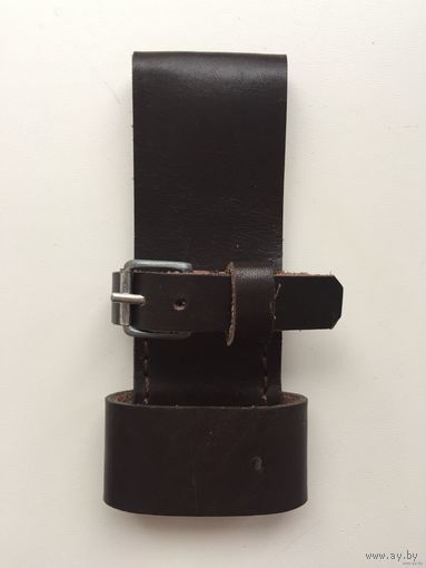 Подвес для бебута (кожа темно коричневая)