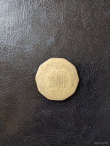 10 динар алжир 1981
