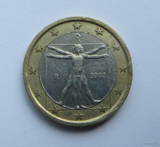 Италия 1 евро 2001г.