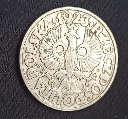 50 грошей  1923  Польша  1923   Rzeczpospolita Polska