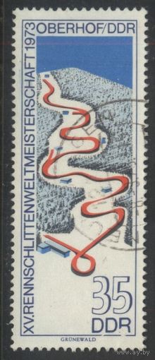 ГЕРМАНИЯ, ГДР - 1973 [Mi. 1831] Гашеная (DDR04)