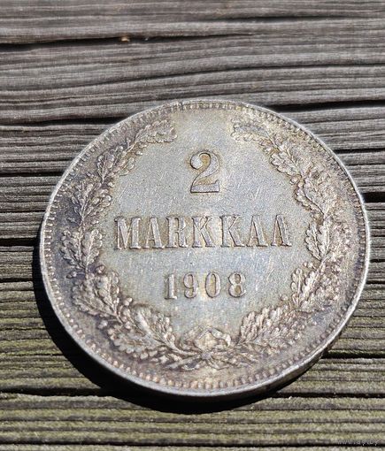 2 марки 1908 год. Небольшой тираж :124 650 шт aUNC