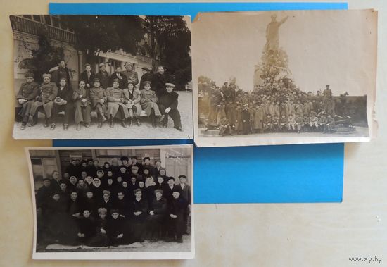 Фото "Санатории высшего командного состава", 1940-1950-е гг., 3 шт.