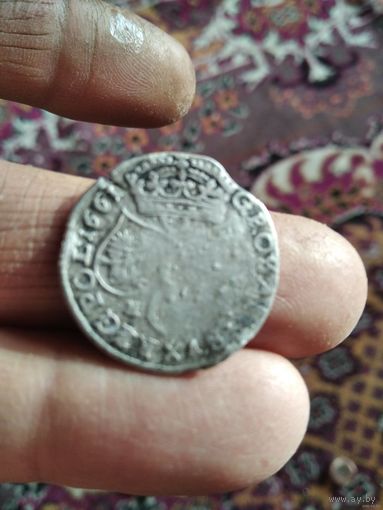 6 грошей 1661 года познань