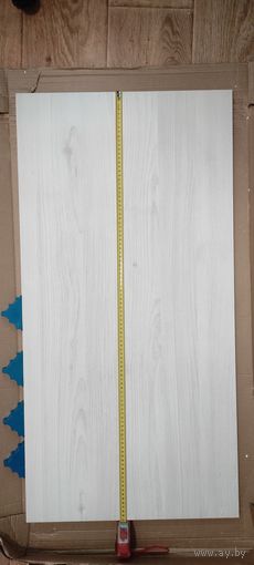 Столешница 100 см х 50 см х 2см Скандинавское дерево белое