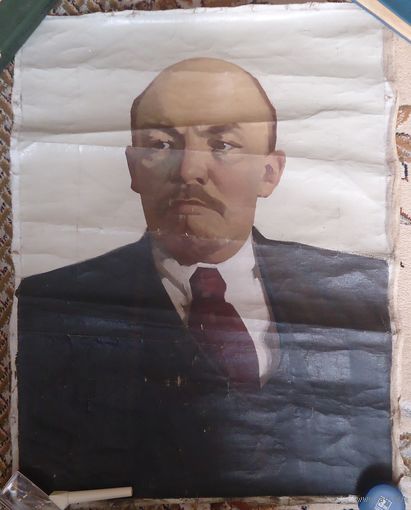 Портрет Ленина, масло