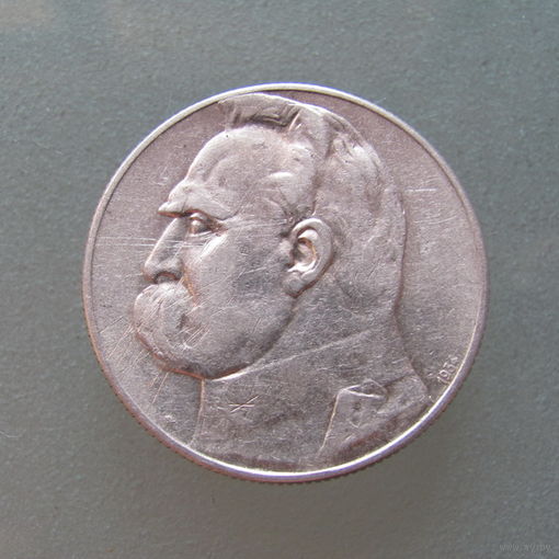 5 злотых 1934 год.Легионер.