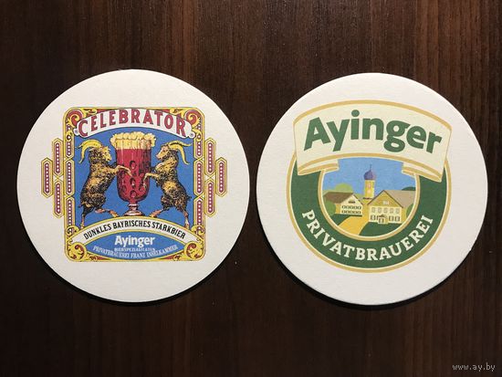 Подставка под пиво Ayinger No 2